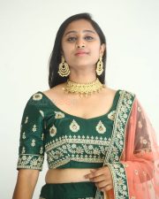 Actress Sahana at Bari Movie Trailer Launch Event Pictures 01