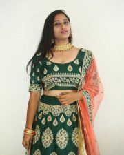 Actress Sahana at Bari Movie Trailer Launch Event Pictures 15