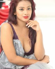 Bold Tollywood Actress Silpa Nayak at Honey Trap Movie Press Meet Pictures 17