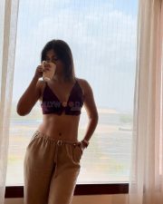 Marathi Actress Ruchira Jadhav in a Brown Bralette and Pants Photos 04 Marathi Actress Ruchira Jadhav in a Brown Bralette and Pants Photos 04