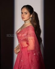 Mesmerizing Actress Palak Sindhwani in a Pink Ombre Embellished Lehenga Photos 03