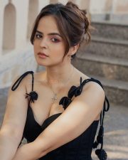 Sexy Actress Palak Sindhwani in a Black Corset Style Dress with a 3D Black Butterflies Straps Photos 04 Sexy Actress Palak Sindhwani in a Black Corset Style Dress with a 3D Black Butterflies Straps Photos 04
