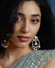 Glowing Actress Preity Mukundan in a Light Blue Sequined Saree Photos 03 Glowing Actress Preity Mukundan in a Light Blue Sequined Saree Photos 03