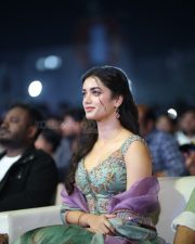 Actress Bhagyashri Borse at Andhra King Taluka Trailer Launch Pictures 04