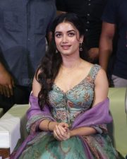 Actress Bhagyashri Borse at Andhra King Taluka Trailer Launch Pictures 05