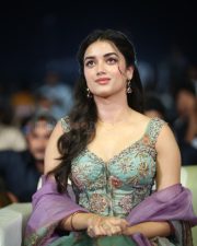 Actress Bhagyashri Borse at Andhra King Taluka Trailer Launch Pictures 06