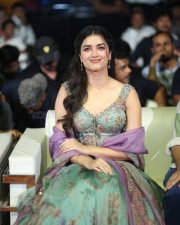 Actress Bhagyashri Borse at Andhra King Taluka Trailer Launch Pictures 07