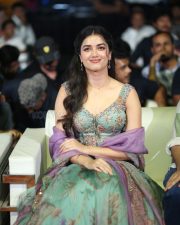 Actress Bhagyashri Borse at Andhra King Taluka Trailer Launch Pictures 07