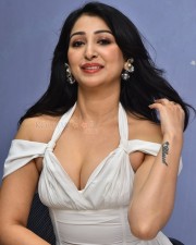 Actress Sahiba Bhasin at Average Student Nani Teaser Launch Pictures 14