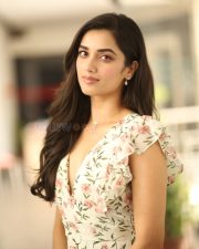 Heroine Bhagyashri Borse at Andhra King Taluka Interview Pictures 03