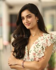 Heroine Bhagyashri Borse at Andhra King Taluka Interview Pictures 08