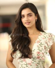 Heroine Bhagyashri Borse at Andhra King Taluka Interview Pictures 20