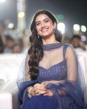 Heroine Bhagyashri Borse at Andhra King Taluka Pre Release Event Pictures 01