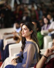 Heroine Bhagyashri Borse at Andhra King Taluka Pre Release Event Pictures 05