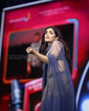 Heroine Bhagyashri Borse at Andhra King Taluka Pre Release Event Pictures 12