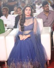 Heroine Bhagyashri Borse at Andhra King Taluka Pre Release Event Pictures 14
