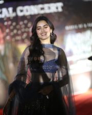 Heroine Bhagyashri Borse at Andhra King Taluka Pre Release Event Pictures 16