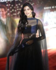 Heroine Bhagyashri Borse at Andhra King Taluka Pre Release Event Pictures 18