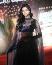 Heroine Bhagyashri Borse at Andhra King Taluka Pre Release Event Pictures 19