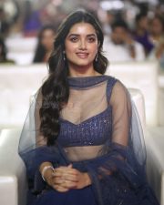 Heroine Bhagyashri Borse at Andhra King Taluka Pre Release Event Pictures 22