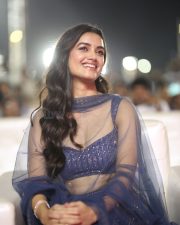 Heroine Bhagyashri Borse at Andhra King Taluka Pre Release Event Pictures 27