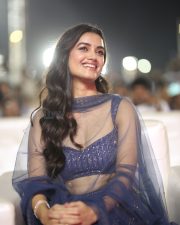 Heroine Bhagyashri Borse at Andhra King Taluka Pre Release Event Pictures 27