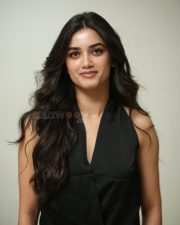Heroine Bhagyashri Borse at Kaantha Success Meet Photos 16