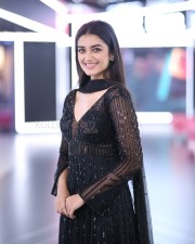 Heroine Bhagyashri Borse at Mr Bachchan Trailer Launch Event Photos 01