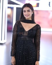 Heroine Bhagyashri Borse at Mr Bachchan Trailer Launch Event Photos 03