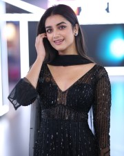 Heroine Bhagyashri Borse at Mr Bachchan Trailer Launch Event Photos 05