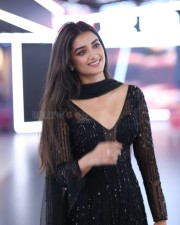 Heroine Bhagyashri Borse at Mr Bachchan Trailer Launch Event Photos 07