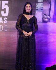 Heroine Bhagyashri Borse at Mr Bachchan Trailer Launch Event Photos 11