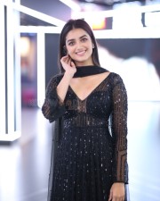 Heroine Bhagyashri Borse at Mr Bachchan Trailer Launch Event Photos 19