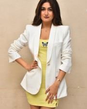 Telugu Actress Sneha Malviya at Average Student Nani Teaser Launch Photos 13