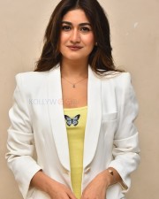 Telugu Actress Sneha Malviya at Average Student Nani Teaser Launch Photos 25
