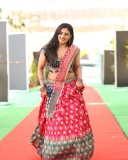 Actress Nayan Sarika at Nara Rohith New Movie Opening Pictures 13
