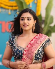 Actress Nayan Sarika at Nara Rohith New Movie Opening Pictures 17