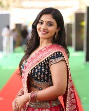 Actress Nayan Sarika at Nara Rohith New Movie Opening Pictures 44