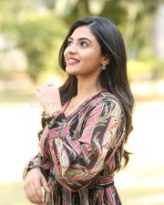 Heroine Nayan Sarika at Vrusshabha Pre Release Event Pictures 02