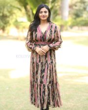 Heroine Nayan Sarika at Vrusshabha Pre Release Event Pictures 12