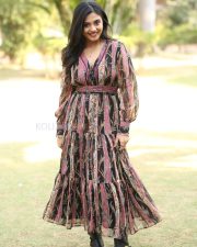 Heroine Nayan Sarika at Vrusshabha Pre Release Event Pictures 16