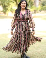 Heroine Nayan Sarika at Vrusshabha Pre Release Event Pictures 17