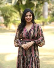 Heroine Nayan Sarika at Vrusshabha Pre Release Event Pictures 19