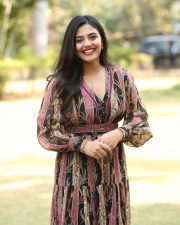 Heroine Nayan Sarika at Vrusshabha Pre Release Event Pictures 22