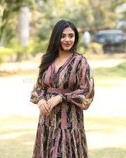 Heroine Nayan Sarika at Vrusshabha Pre Release Event Pictures 25