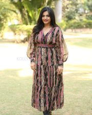 Heroine Nayan Sarika at Vrusshabha Pre Release Event Pictures 28