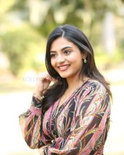 Heroine Nayan Sarika at Vrusshabha Pre Release Event Pictures 32