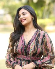 Heroine Nayan Sarika at Vrusshabha Pre Release Event Pictures 35