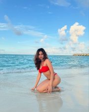Hot and Erotic Srushti Bannatti in a Red Beach Bikini Photos 02 Hot and Erotic Srushti Bannatti in a Red Beach Bikini Photos 02