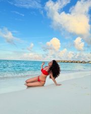 Hot and Erotic Srushti Bannatti in a Red Beach Bikini Photos 03 Hot and Erotic Srushti Bannatti in a Red Beach Bikini Photos 03